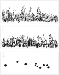 TCW6030 Slimline Layered Grasses