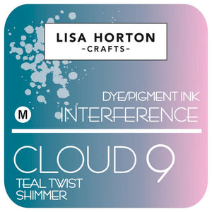 Teal Twist Shimmer Interference Ink