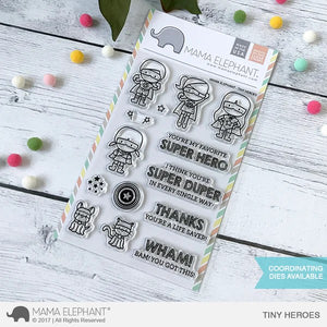 Tiny Heroes Clear Stamp Set