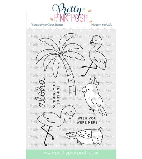 Tropical Birds Stamp Set