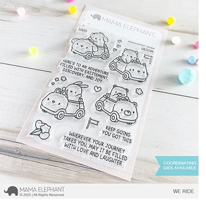 We Ride Stamp Set