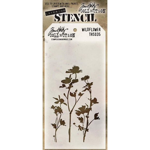 THS035 Wildflower Layering Stencil