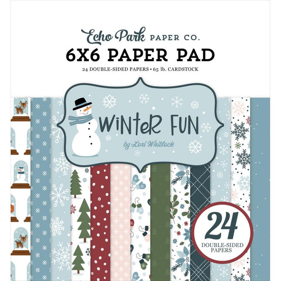 Winter Fun 6x6 Paper Pad