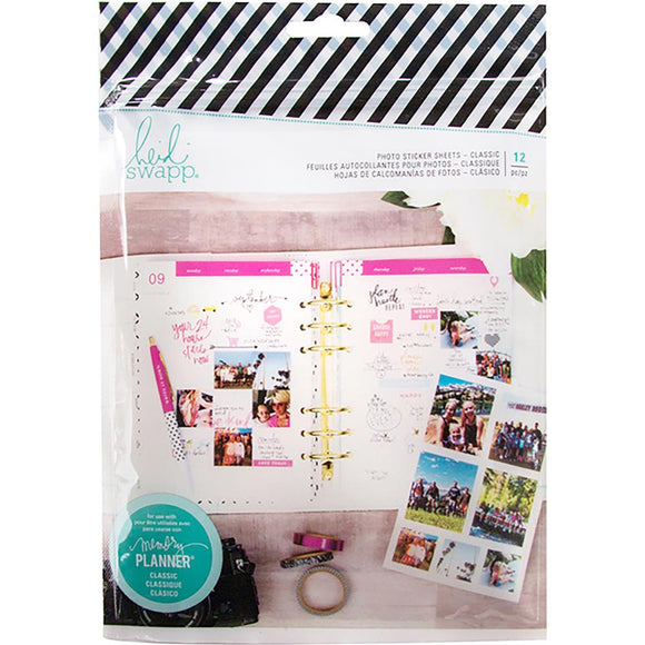 Heidi Swapp Memory Planner Clear Stamps - Exercise – CraftFancy