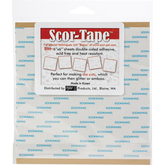 Scor-Tape Sheets 6