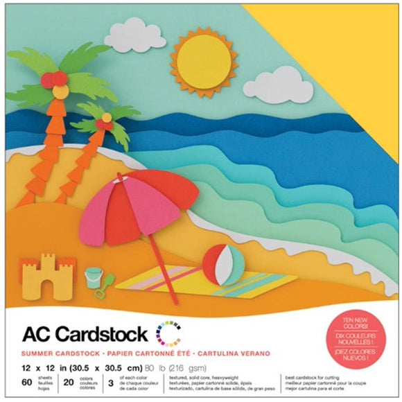 12 X 12 – CARDSTOCK PACK – Summer