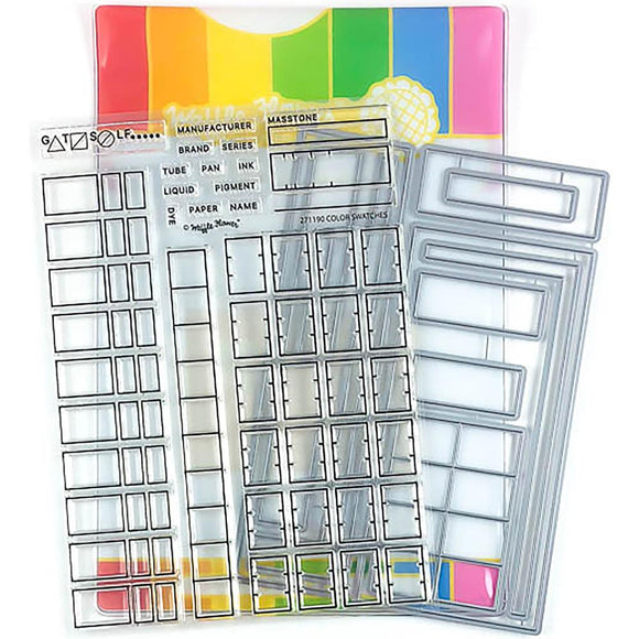 WFC190 Color Swatches Stamps and Dies