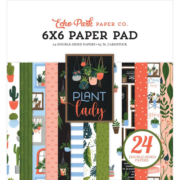 LA211023 Plant Ladyl 6x6 Paper Pad