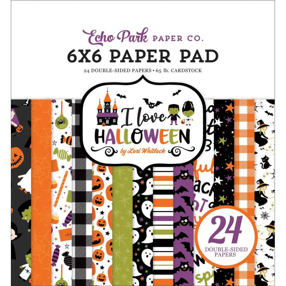LH218023 I Love Halloween 6x6 Paper Pad