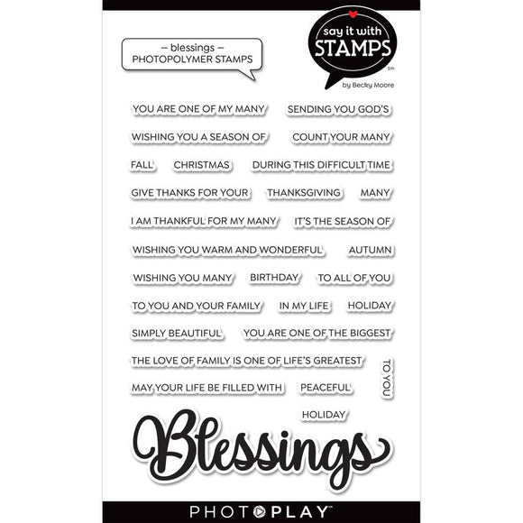 PhotoPlay Blessings Stamps Set