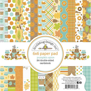 Doodlebug Pumpkin Spice 6x6 Paper Pad