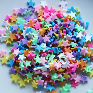 Multicolored Stars Shaker Elements