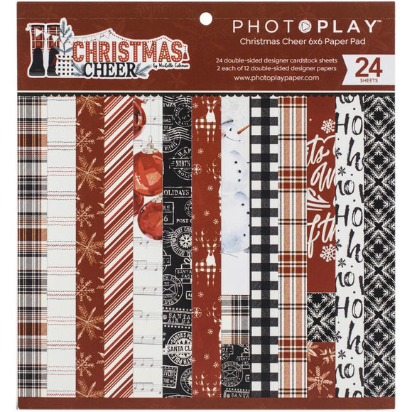 PhotoPlay Christmas Cheer 6x6 Paper Pad