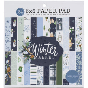 Carta Bella Winter Market 6x6 Paper Pad