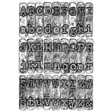664760 Typewriter Texture Fade Embossing Folder
