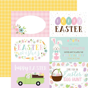 Welcome Easter - 6"X4" Journaling Cards 12x12 Patterned Paper