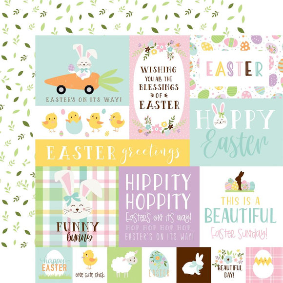 Welcome Easter - Multi Journaling Cards12x12 Patterned Paper