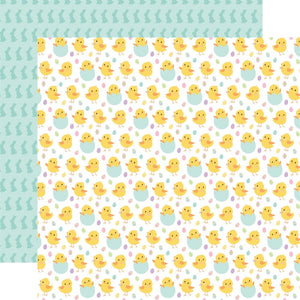 Welcome Easter - Chirping Chicks12x12 Patterned Paper