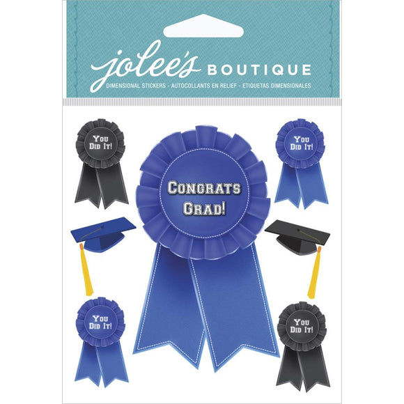 Jolee's Graduation Caps and Ribbons Stickers