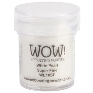Wow!  Embossing Powder - White Pearl Super Fine