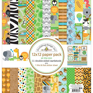 Doodlebug At The Zoo 12x12 Collection Pack