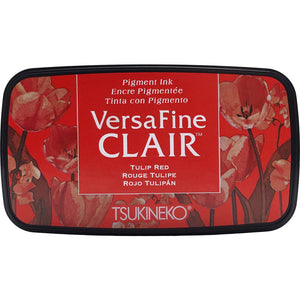 Versafine Clair Ink Pad - Tulip Red