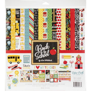 Back to School 12 x 12 Paper Pack