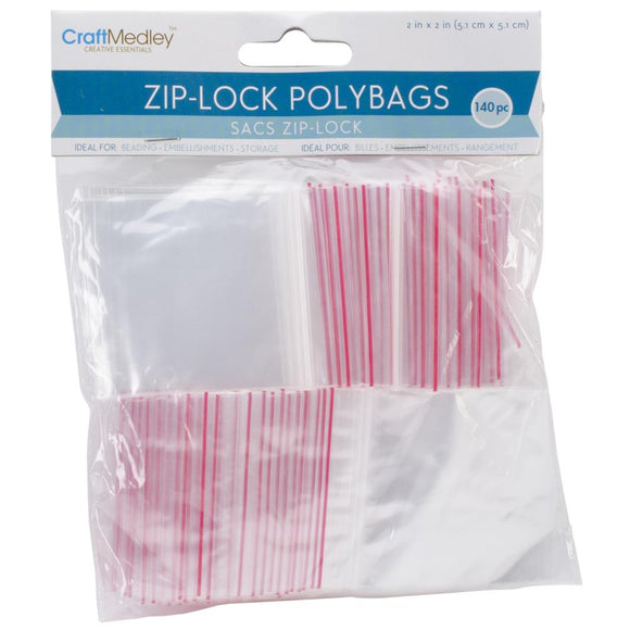 Ziplock Polybags 2x2 Clear