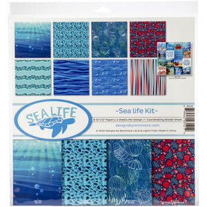 Sea Life Kit 12x12