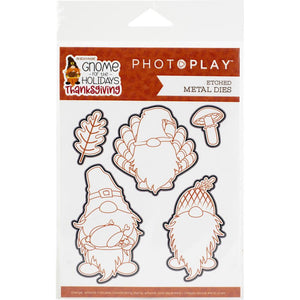 PhotoPlay Gnome for Thanksgiving Craft Die