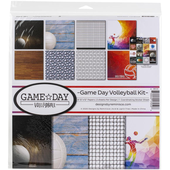 Game Day/Volleyball 12 x 12 Paper Kit