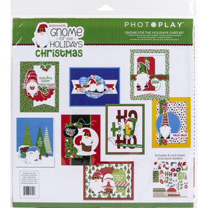 Gnome for Christmas Card Kit