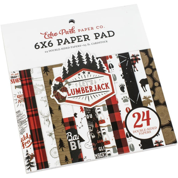 Let's Lumberjack 6 x 6 Paper Pad