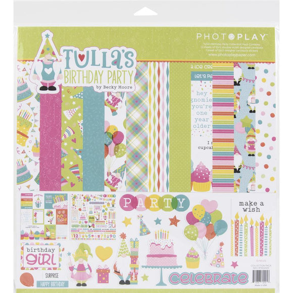 TBD2425 Tulla's Birthday Party 12 x 12 Collection Kit