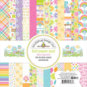 Doodlebug Design Fairy Garden 6 x 6" Paper Pad