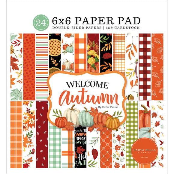 Welcome Autumn 6 x 6 Paper Pad