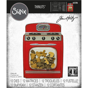 665586 Retro Oven Craft Die