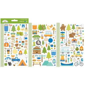 Doodlebug Great Outdoors Mini Icon Stickers