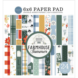 CBFAS150023 Farmhouse Summer 6 x 6" Paper Pad