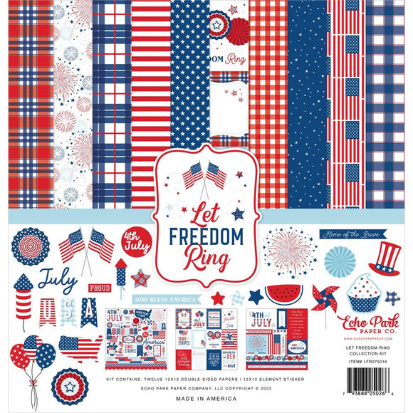 Echo Park Let Freedom Ring 12x12 Collection Kit