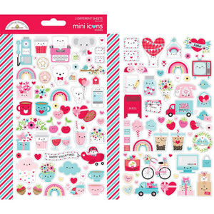 7561 Lots of Love Mini Icons Stickers