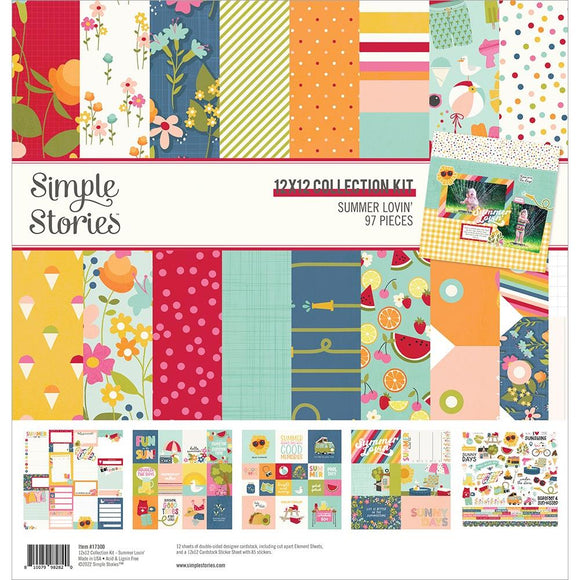 Summer Lovin 12 x 12 Collection Paper Pack