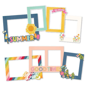 Summer Lovin' Chipboard Frames