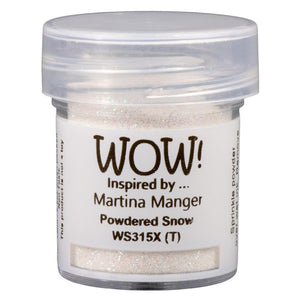Wow! Powdered Snow Embossing Powder