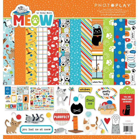 WOW3388 Meow 12 x 12 Paper Pack