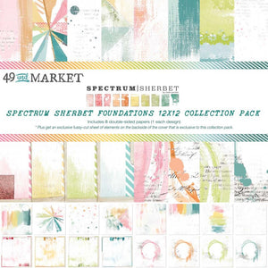 49 And Market Spectrum Sherbet Foundations Collection Pack 12X12