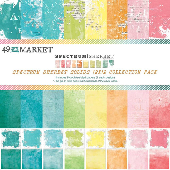 49 and Market Spectrum Sherbert Solids 12 x 12 Collection
