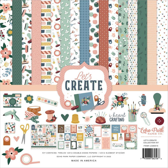 Let's Create 12 x 12 Paper Pack