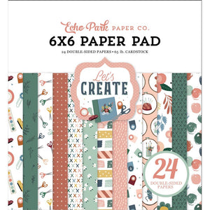 Echo Park - Let's Create 6 x 6 paper pad