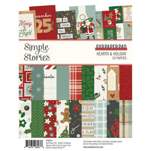 Simple Stories Hearth & Holiday 6 x 8 Pad